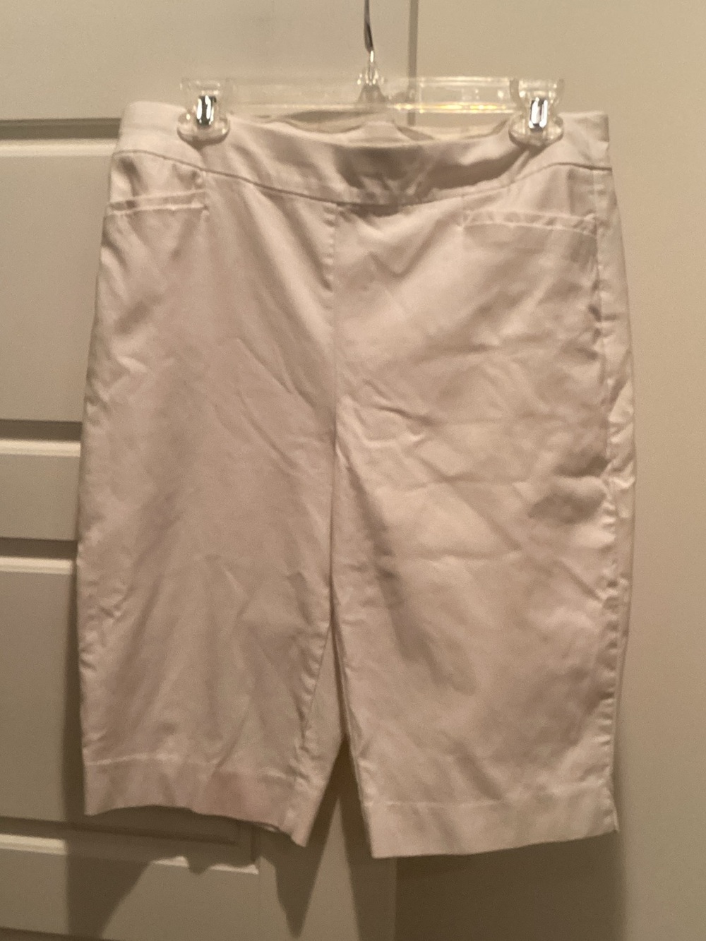 Chico's White Women's Bermuda Shorts